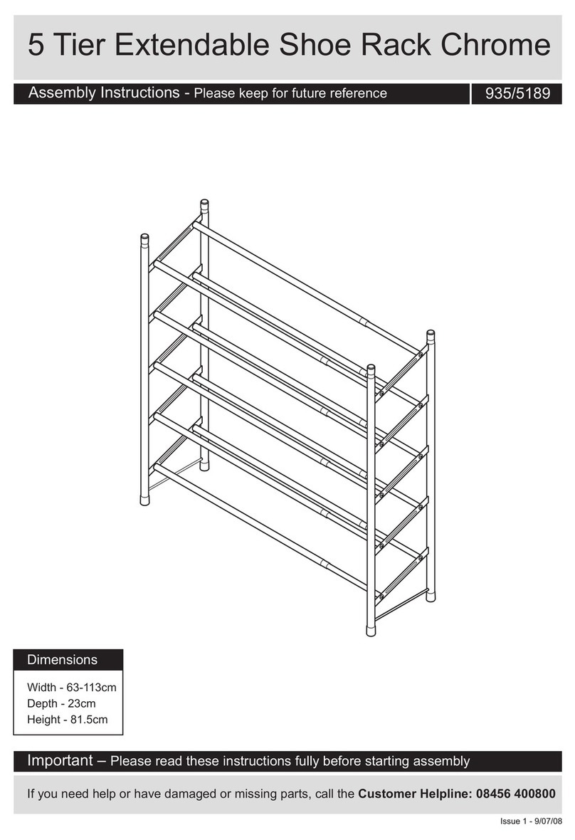 Argos 935/5189 Assembly instructions Argos 935/5189 Assembly instructions