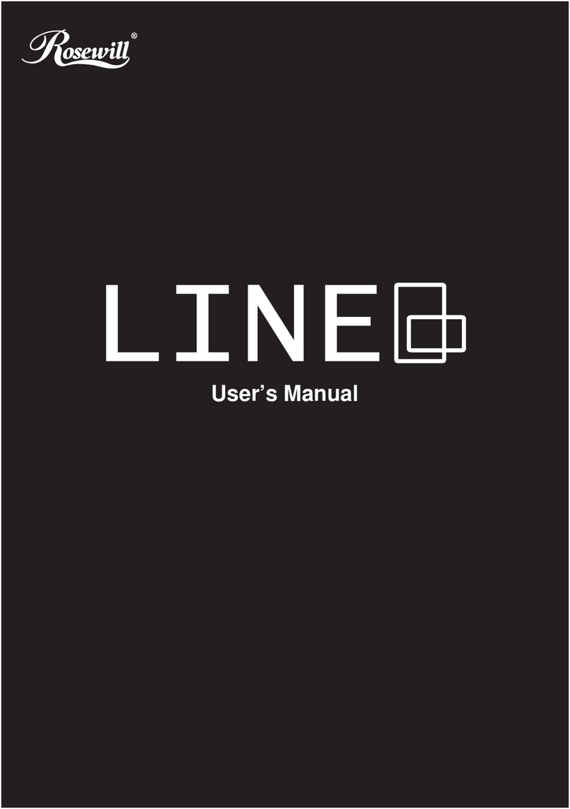 Rosewill LINE User manual Rosewill LINE User manual