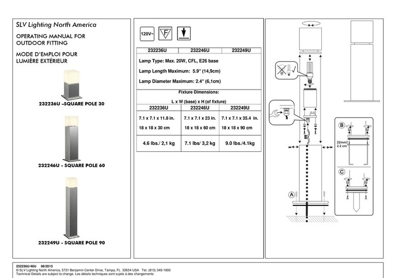 SLV 232236U operating manual