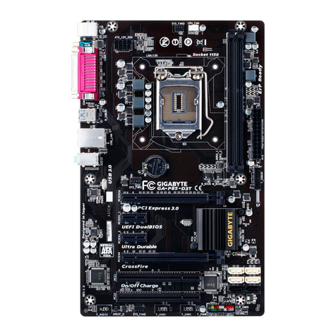 Gigabyte GA-P85-D3T User manual