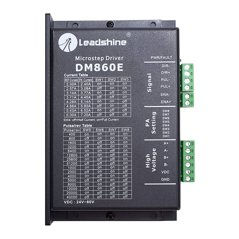 Leadshine DM860E User manual