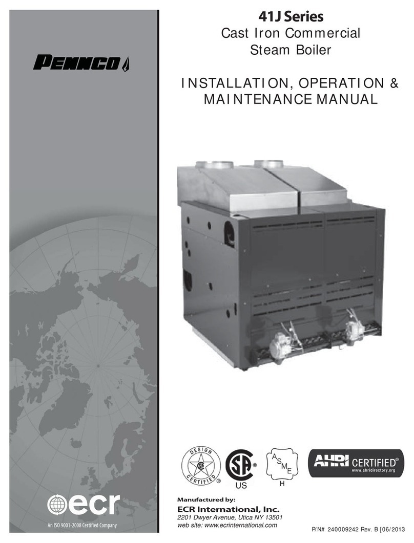 ECR PENNCO 41J Series Installation, operation & maintenance manual
