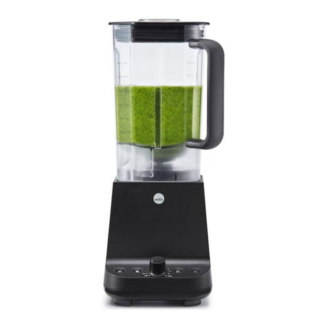 Wilfa NUTRI SMOOTH SPBL-1400B User manual