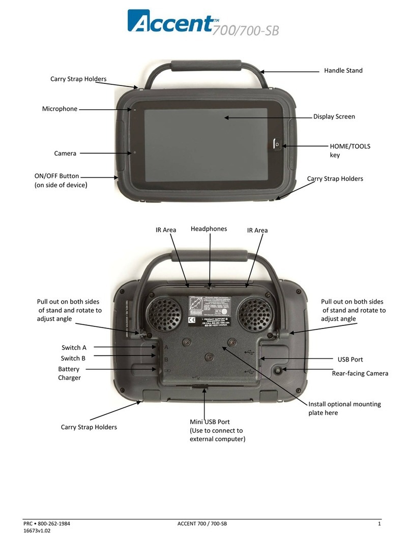 Accent 700 quick start guide