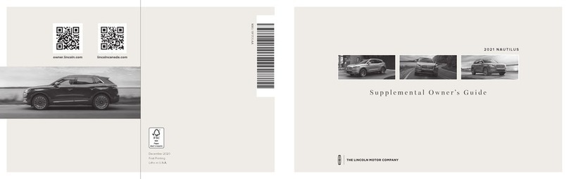 Lincoln NAUTILUS 2021 Owner's manual Lincoln NAUTILUS 2021 Owner's manual