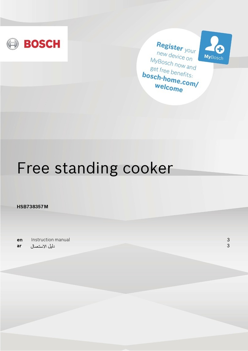 Bosch HSB738357 instruction manual