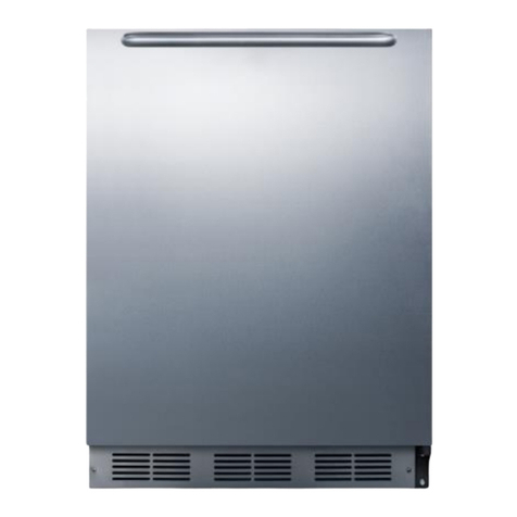 Summit Appliance BRF65S2 instruction manual