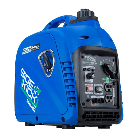 DUROMAX DUAL FUEL SIDE KICK XP2200EH User manual