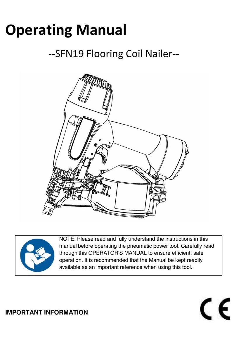 Spotnails SFN19 operating manual