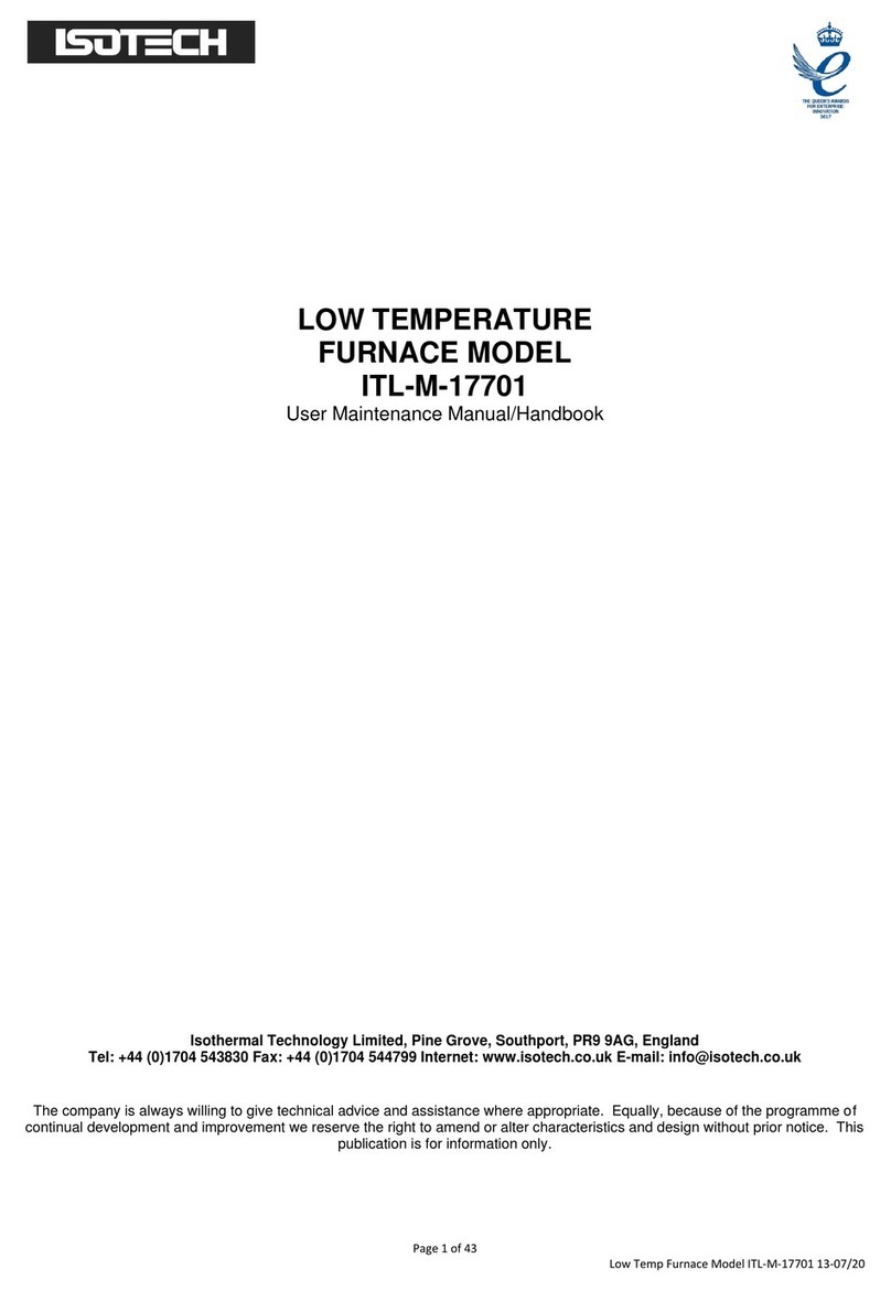 Isotech ITL-M-17701 Operating instructions