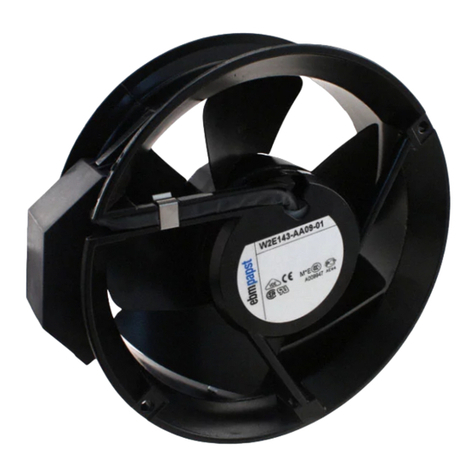 Ebmpapst W2E143-AA09-01 User manual