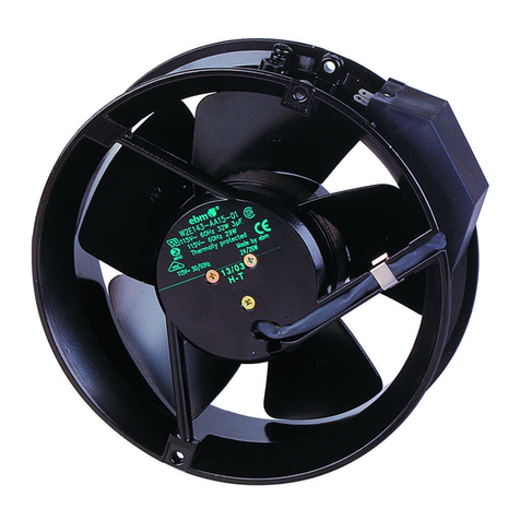 Ebmpapst W2E143-AA09-88 User manual
