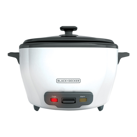 Black & Decker RC5200 User manual