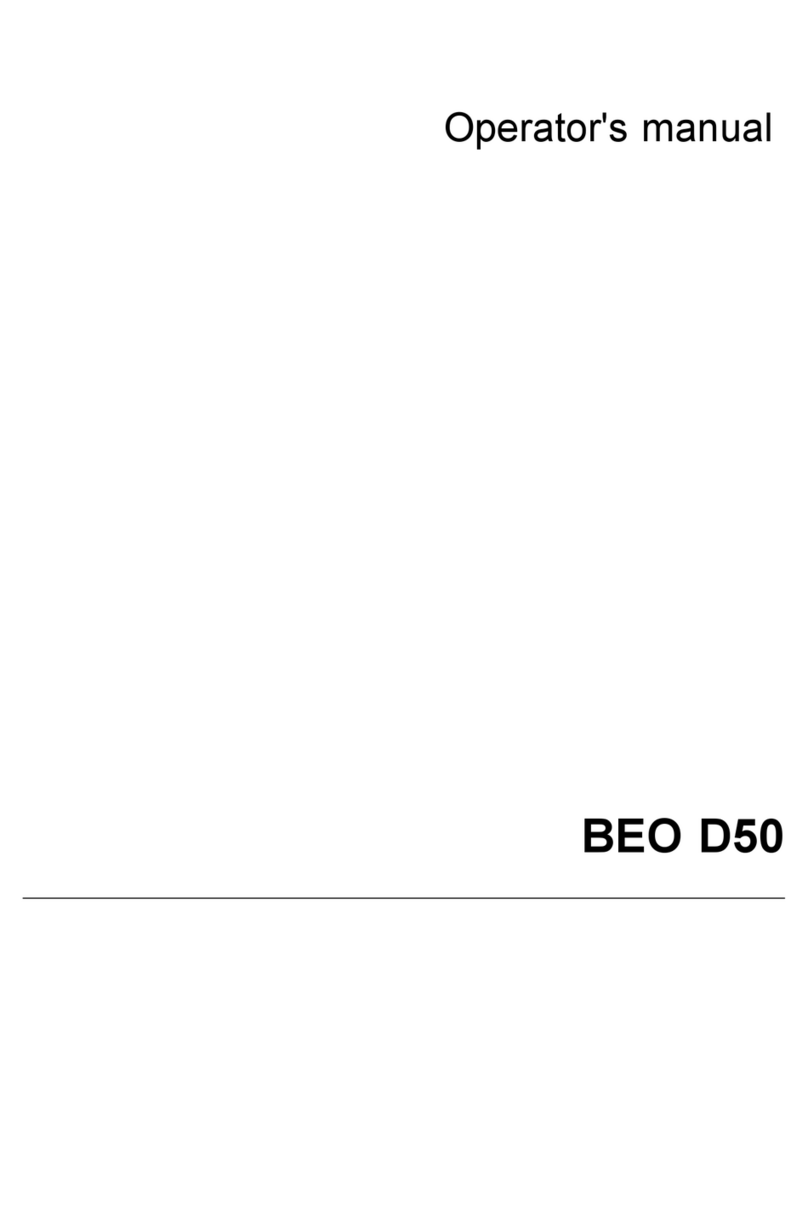 Trumpf BEO D50 Operator's manual