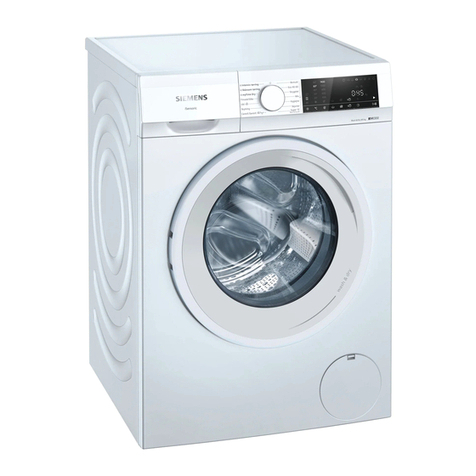 Siemens WN34A1L0DN Specification sheet