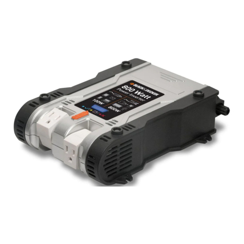 Black & Decker PI800P User manual