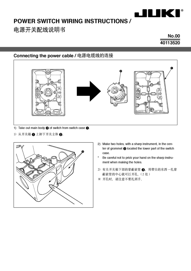 JUKI 0040113520 User manual
