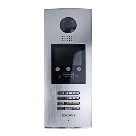 CDVI CDV-DDP-F manual