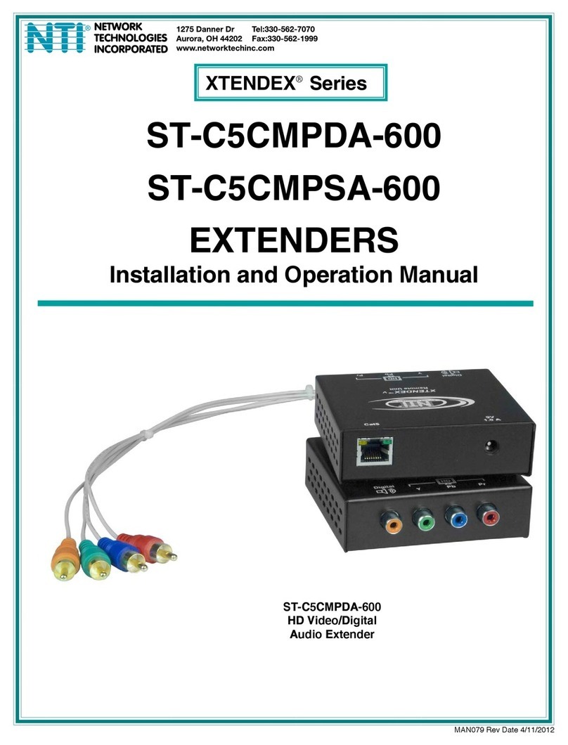 NTI ST-C5CMPDA-600 User manual