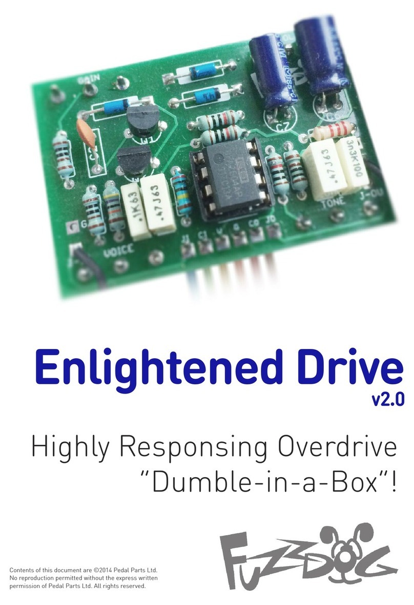 FuzzDog Enlightened Drive 2.0 User manual