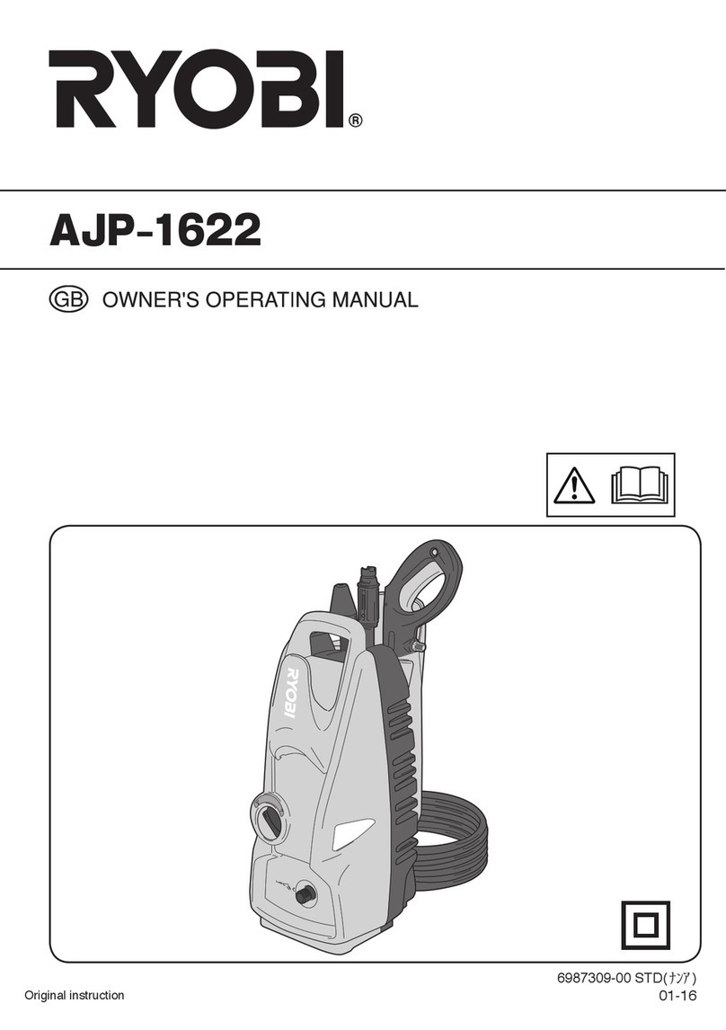 Ryobi AJP-1622 Operation manual