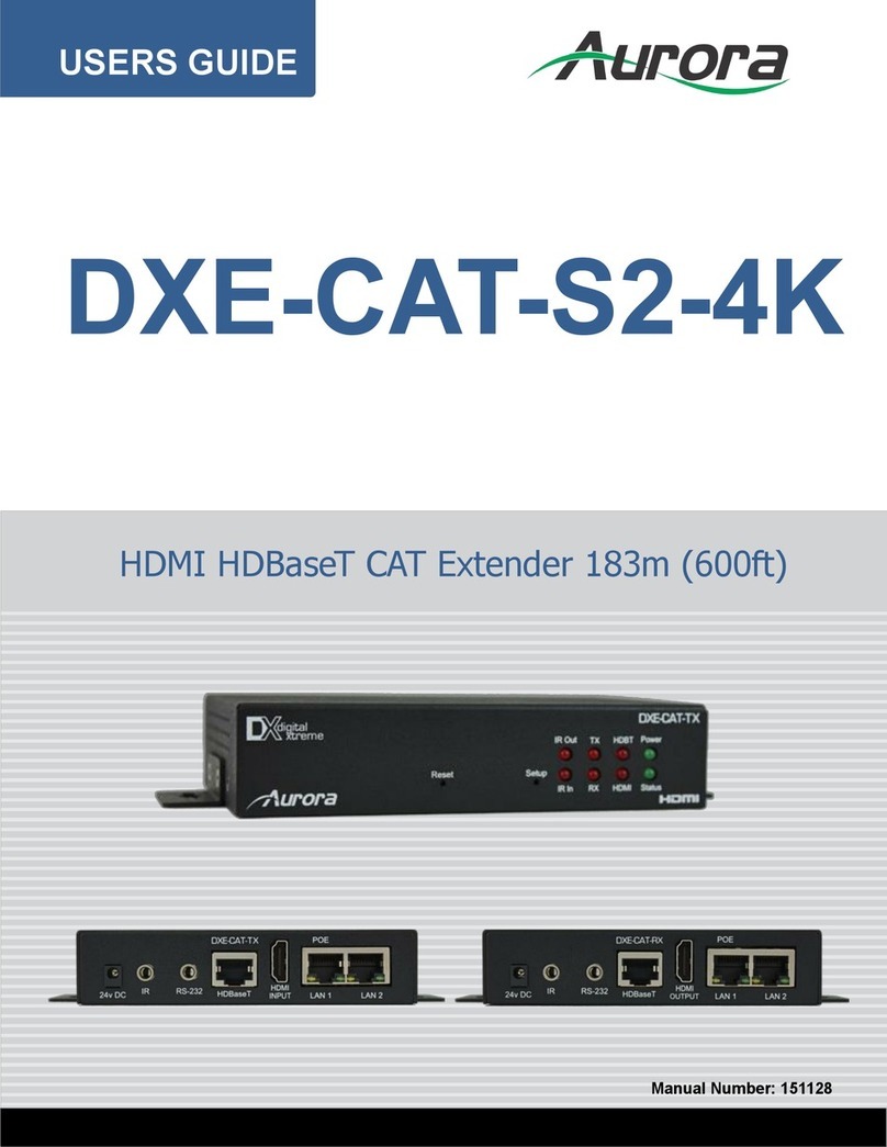 Aurora Digital Xtreme Series user guide