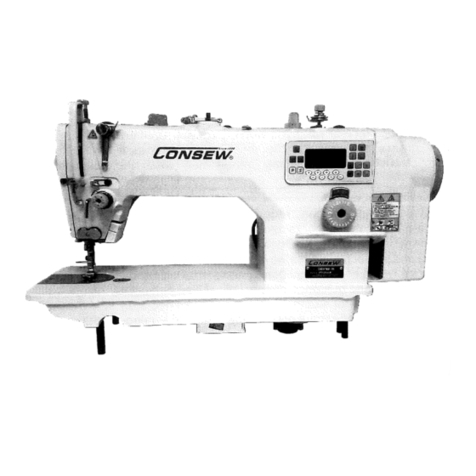 Consew 7360R-7DD Operation and parts manual
