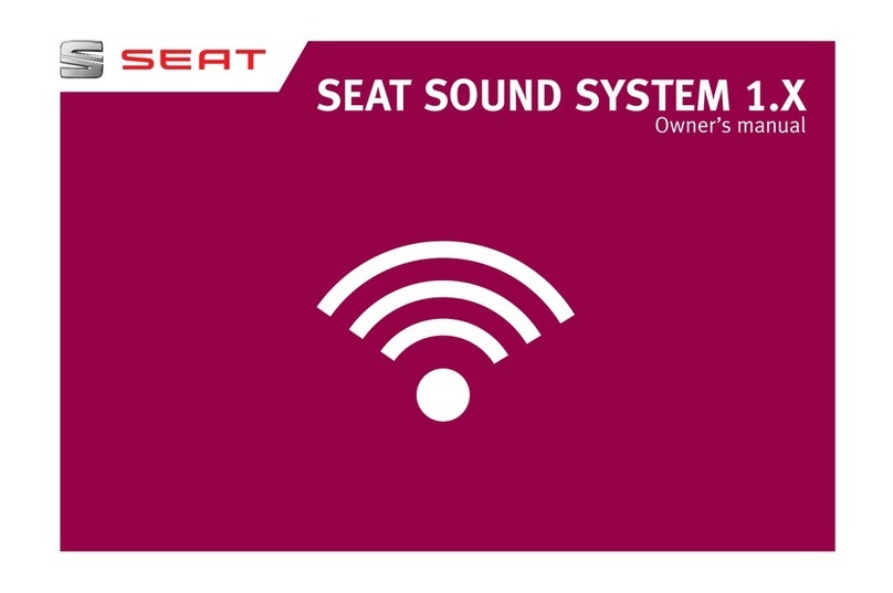 Seat Sound System 1.X owner's manual
