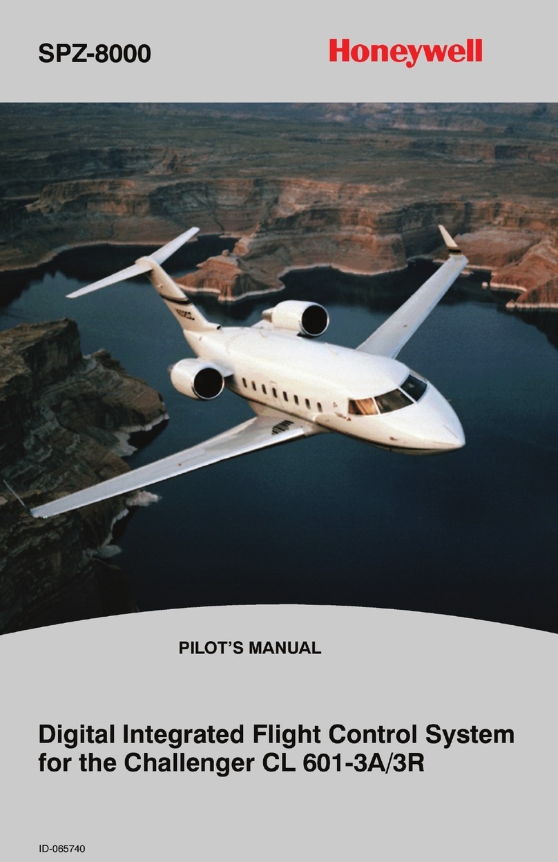 Honeywell SPZ-8000 Pilot's manual Honeywell SPZ-8000 Pilot's manual