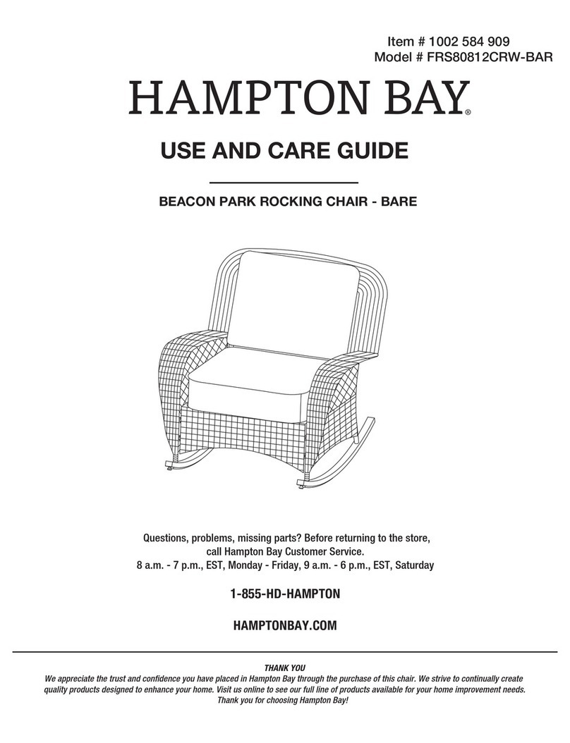 HAMPTON BAY FRS80812CRW-BAR User manual HAMPTON BAY FRS80812CRW-BAR User manual