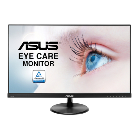 Asus VC279 Series User manual Asus VC279 Series User manual