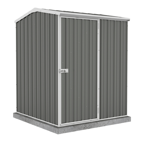 ABSCO SHEDS PREMIER 15151GK manual ABSCO SHEDS PREMIER 15151GK manual