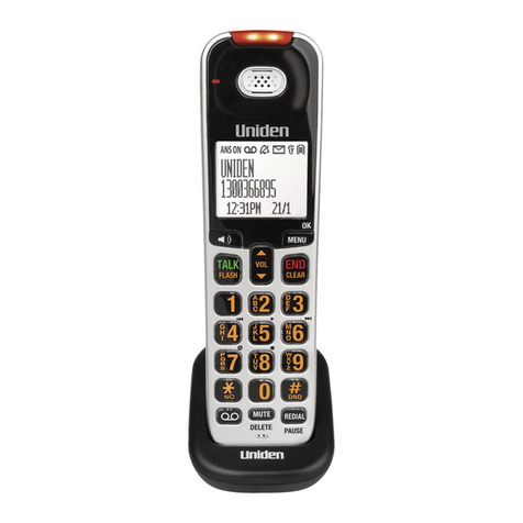 Uniden XDECT SSE07 User manual
