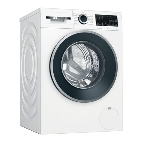 Bosch WGA254U0AU Instruction manual and installation instructions