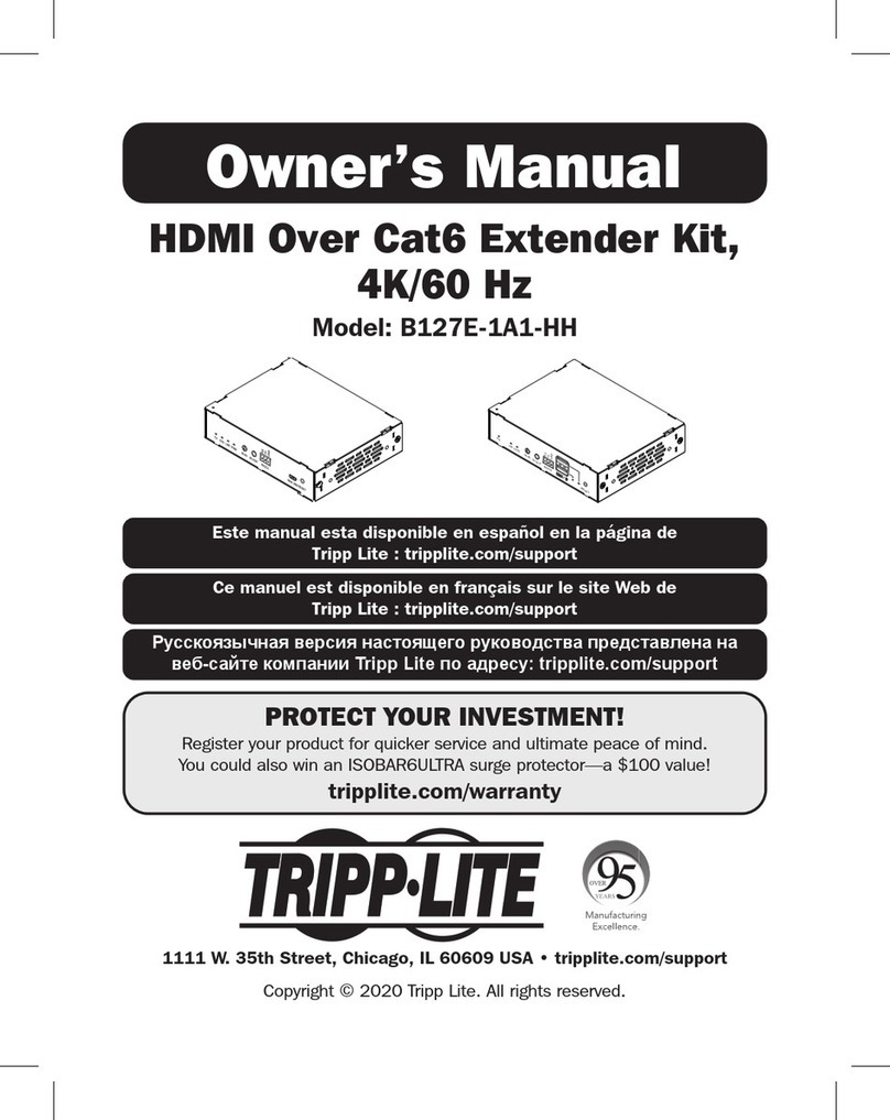 Tripp Lite B127E-1A1-HH User manual