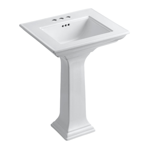 Kohler Memoirs K-2238 Assembly instructions