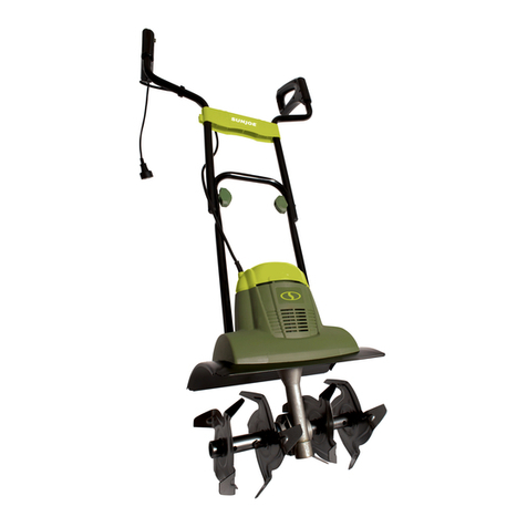 SNOWJOE SUNJOE TILLER JOE TJ600E User manual