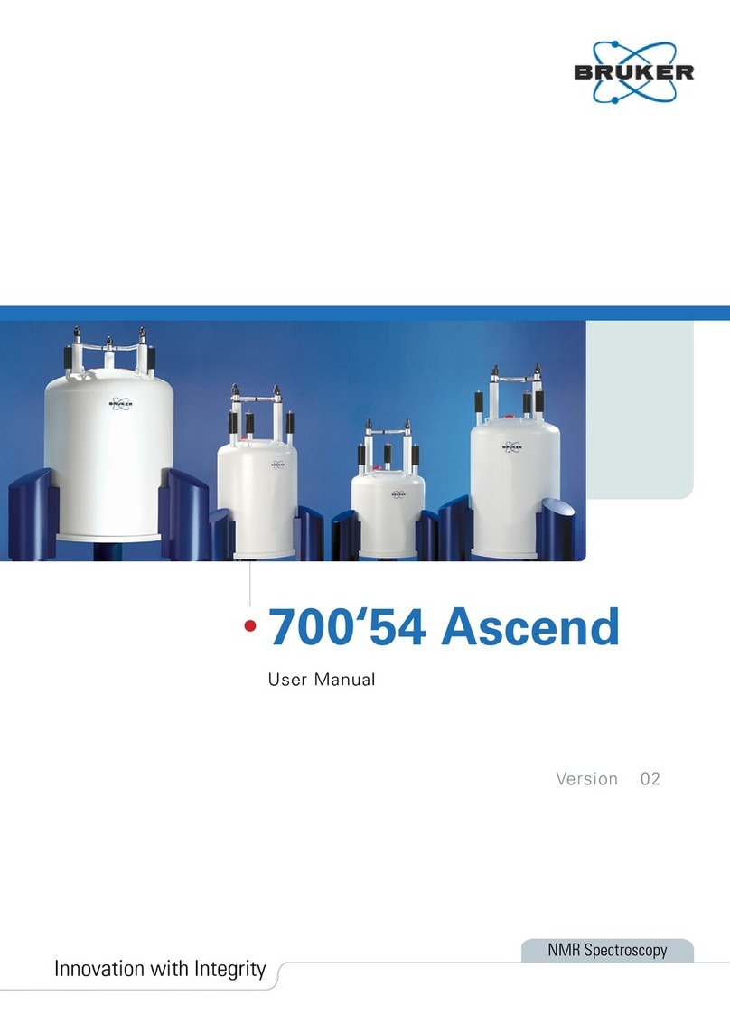 Bruker 700'54 Ascend user manual