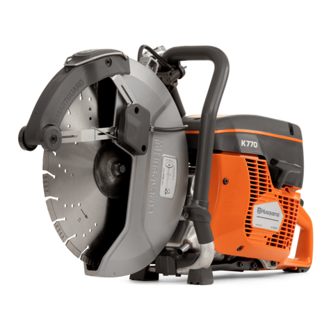 Husqvarna K770 SmartGuard Instruction manual