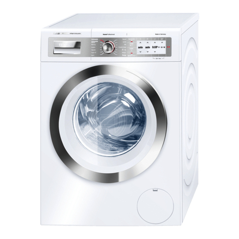 Bosch WAY32890SN Specification sheet Bosch WAY32890SN Specification sheet