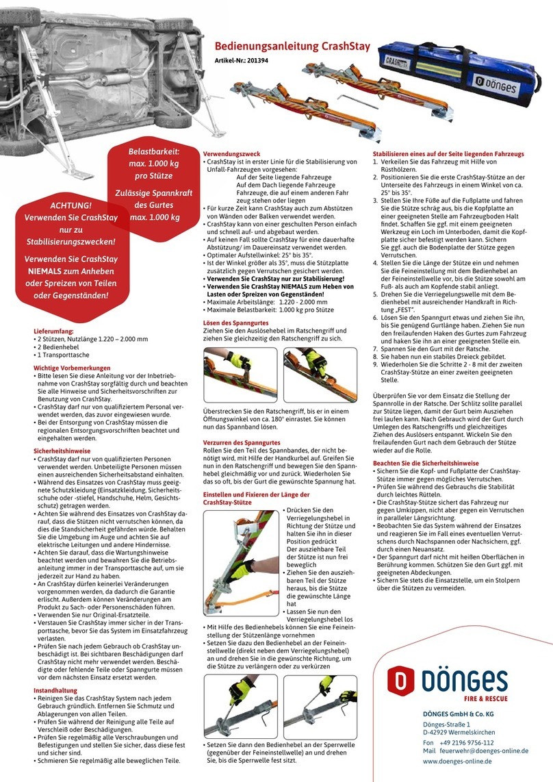 Dönges CrashStay user manual