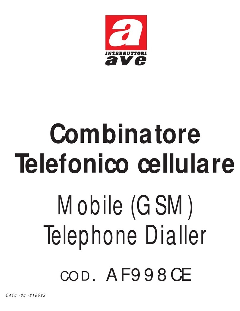 AVE AF998CE manual