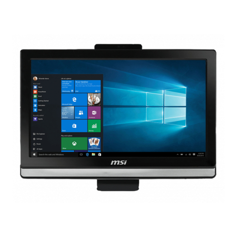 MSI Pro 20E Series User manual