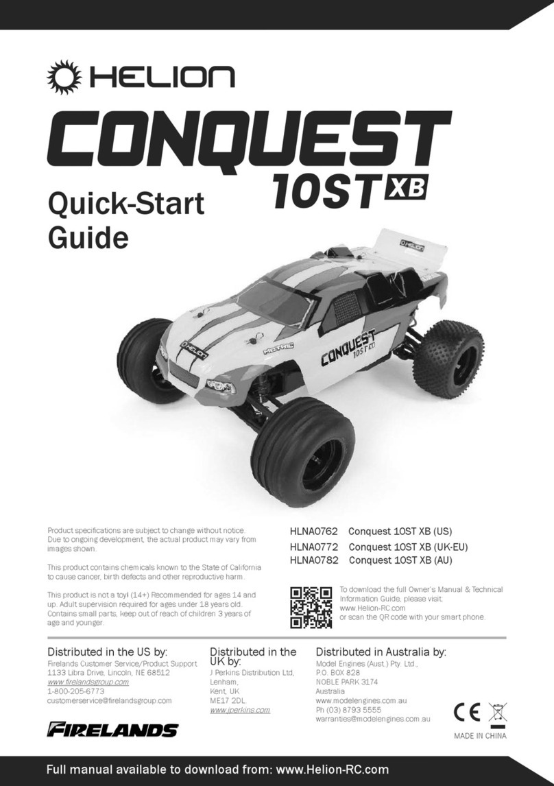 Firelands Helion Conquest 10ST XB quick start guide