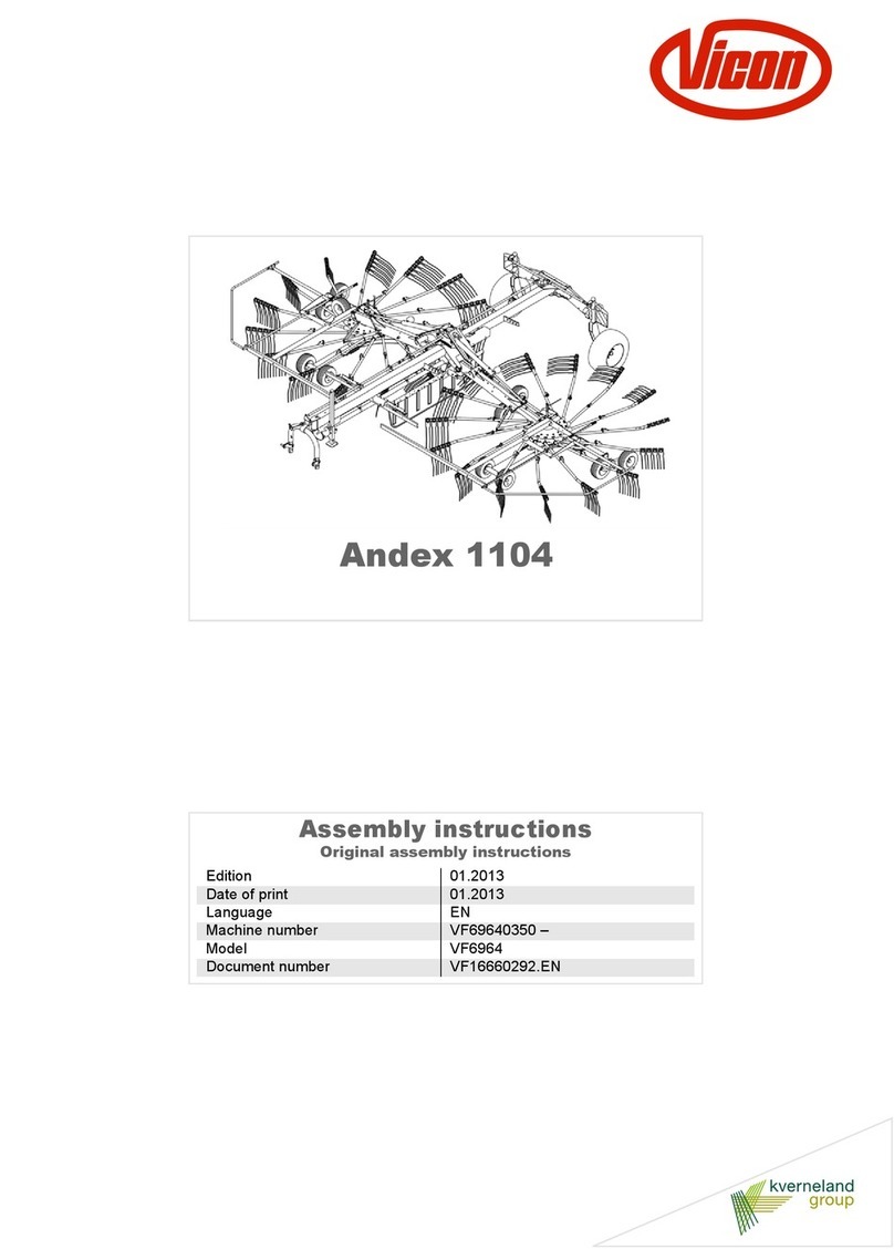 Vicon Andex 1104 User manual