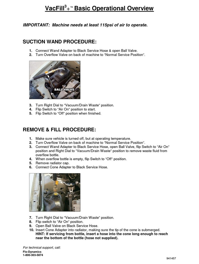 FLO-DYNAMICS VacFill3+ Installation guide
