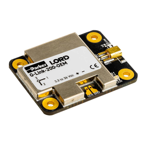 Lord MicroStrain G-Link-200-OEM User manual