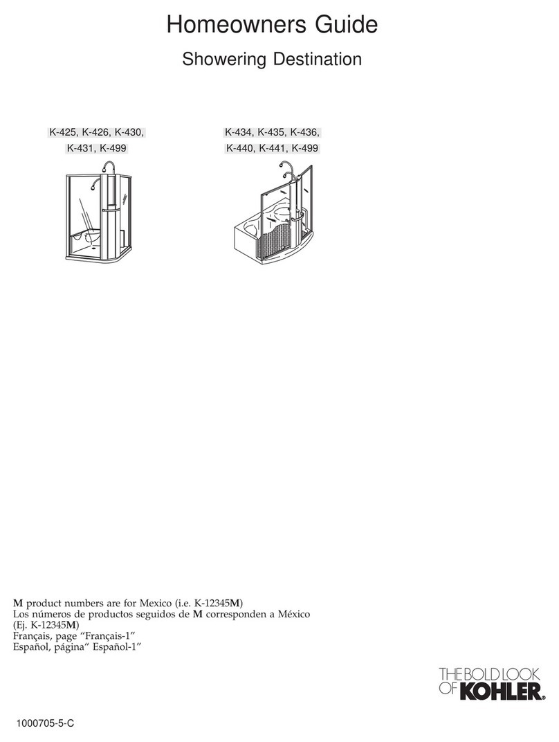 Kohler K-425 Homeowner's guide