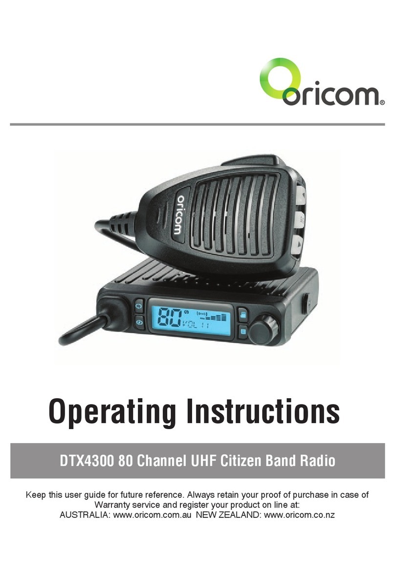 Oricom DTX4300 User manual