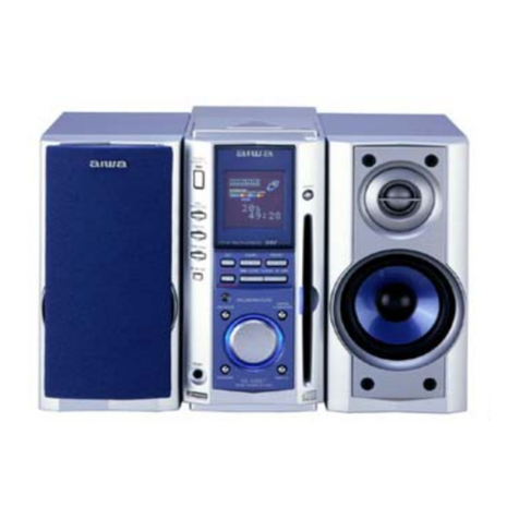 Aiwa XR-MDS7 EZ User manual